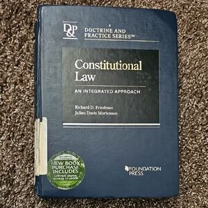 Constitutional Law Textbook by Foundation Press